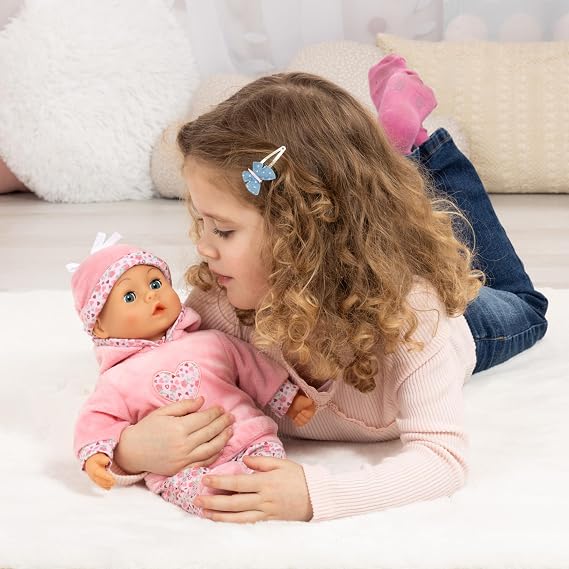 BAYER BABY DOLL FIRST WORDS PINK-  93824CR