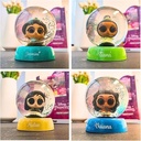 D PRINCESS SNOW LIGHT-UP WITH 3D FIGURINES 