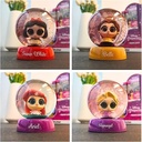 D PRINCESS SNOW LIGHT-UP WITH 3D FIGURINES 