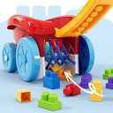 Mega Bloks Block Scooping Wagon-JFR30