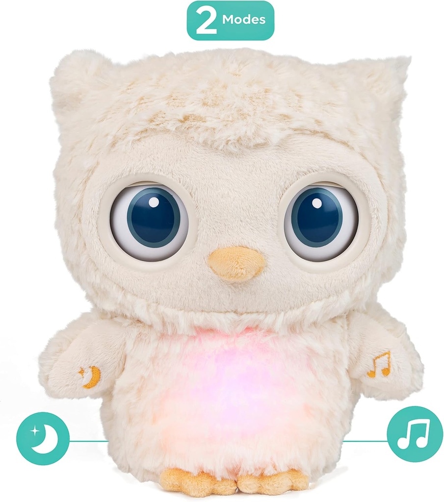 GUND Sleepy Eyes Owl Soother-6061071