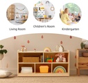 Bookshelf 5 Storage Bins - OOKO-BCTJ318