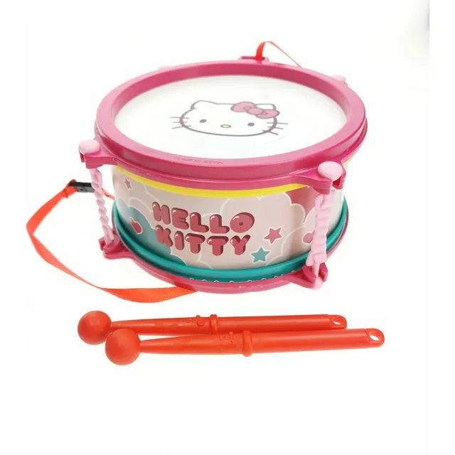 HELLO KITTY DRUM 16 CM SET-1514