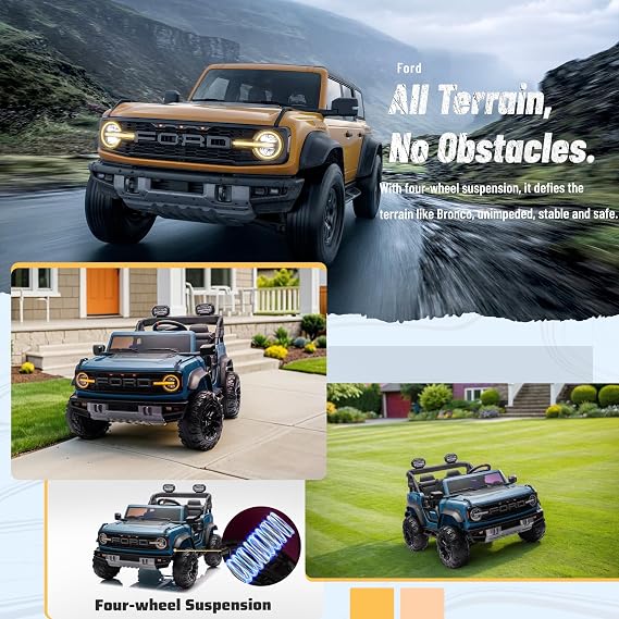 Ford Bronco Raptor Blue 2.4G-BDM0975