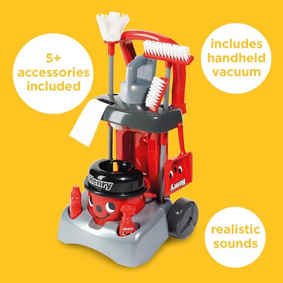 Casdon Deluxe Henry Cleaning Trolley        