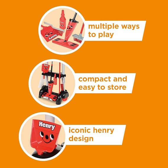 Casdon Henry Cleaning Trolley-63060