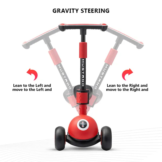 Ford Mustang Glider Scooter  -KMQ609-RED