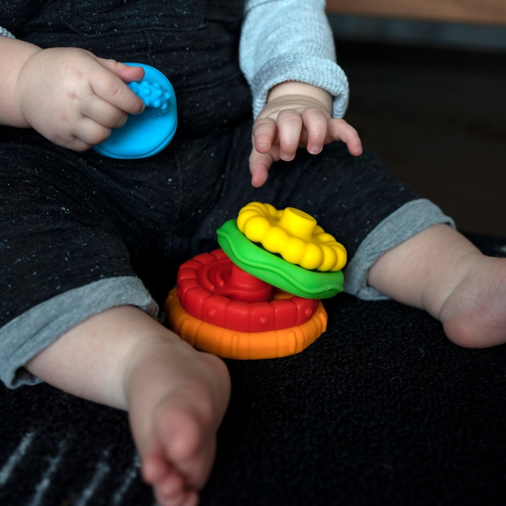 Baby Einstein Stack & Teethe Teether Toy-12356