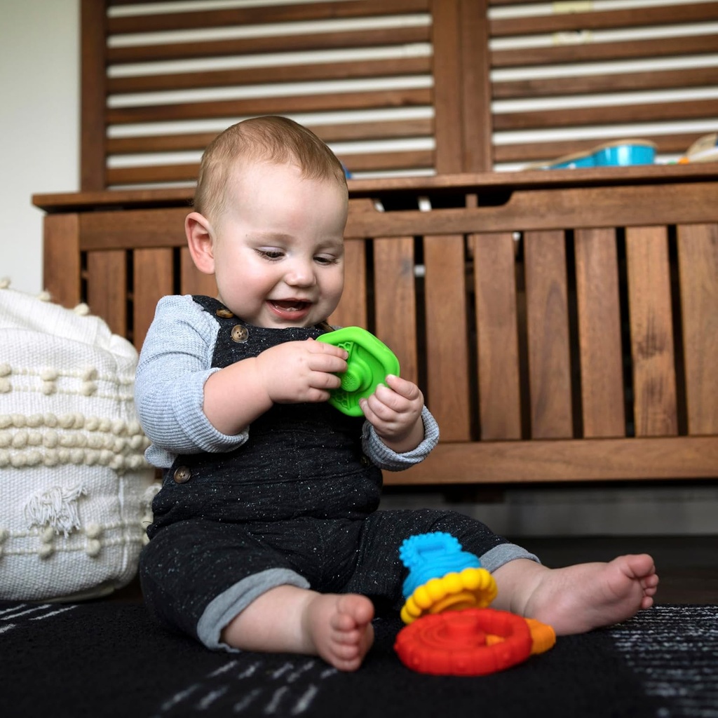 Baby Einstein Stack & Teethe Teether Toy-12356