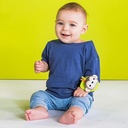 Bright Starts Rattle & Teethe Wrist Pals Monkey & Elephant-12092