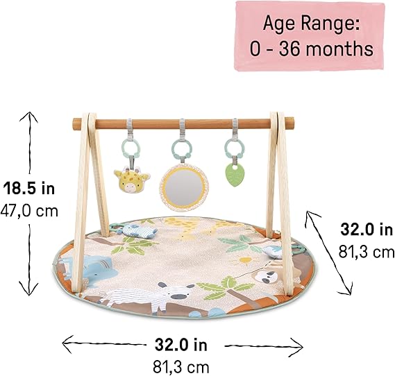 Ingenuity Wonder & Wood Wooden Toy Arch -17448