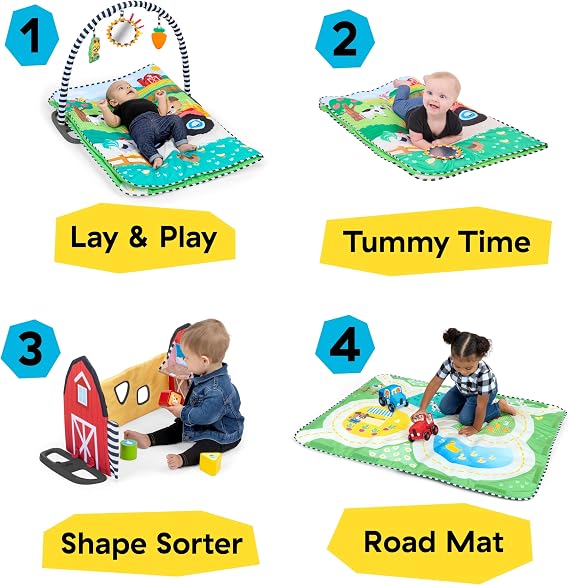 Baby Einstein Busy Barnyard Grow With Me -17327