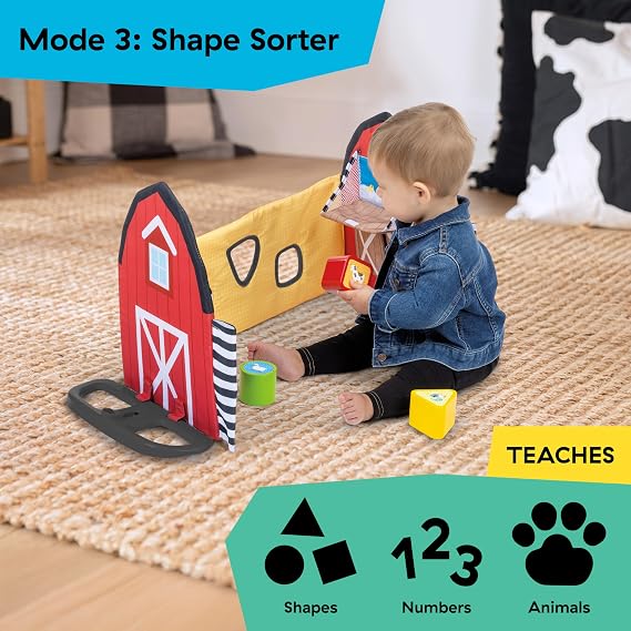 Baby Einstein Busy Barnyard Grow With Me -17327