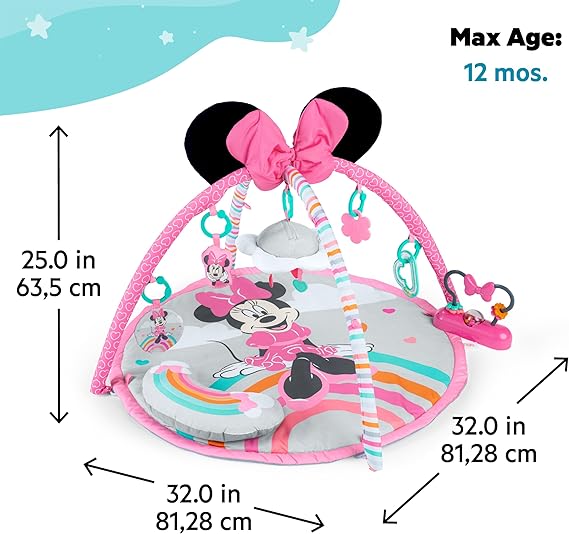 
Bright Starts  MINNIE MOUSE Activity Gym-12937