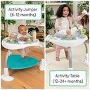Ingenuity Spring & Sprout 2-in-1 Activity Jumper & Table -12903