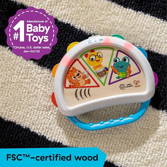 Baby Einstein Tap & Shake Tambourine -16845