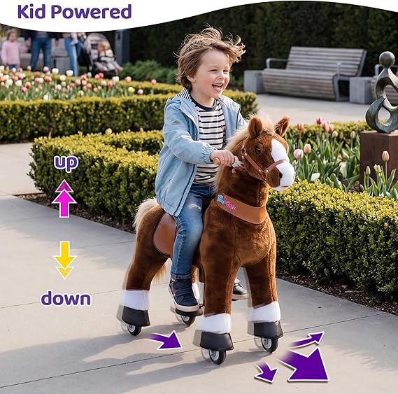PonyCycle - BIG  PONY Age 4–7 BROWN- UX424