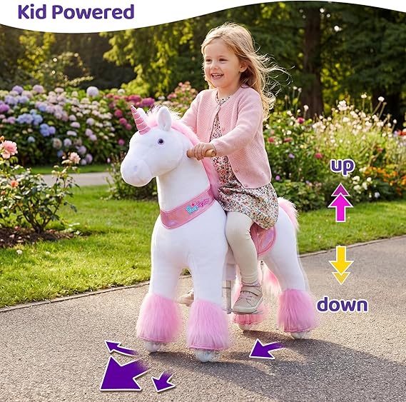 PonyCycle - BIG  UNICORN Age 4–7 PINK- UX402