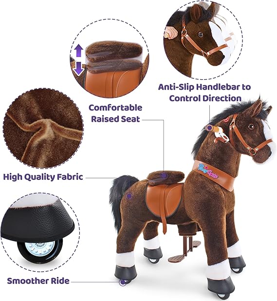 PonyCycle - BIG PONY Age 4–7 CHOCOLET- UX421