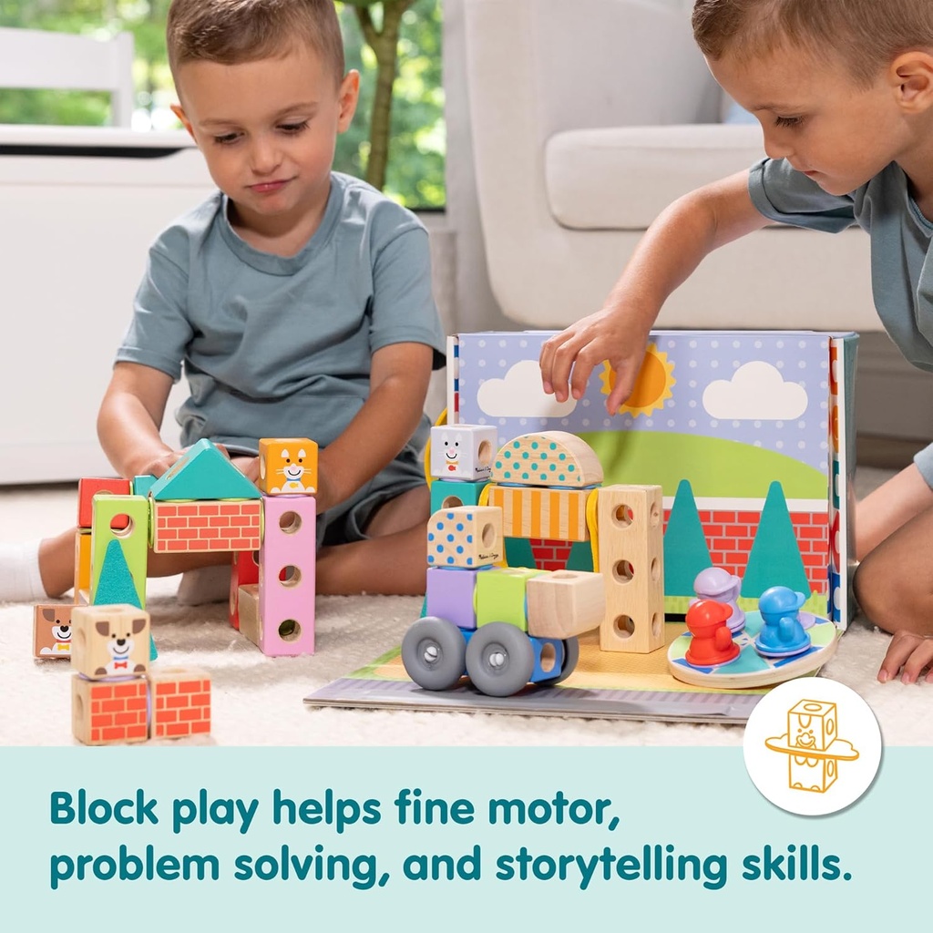 M&D Wooden Blockables Town-6074901