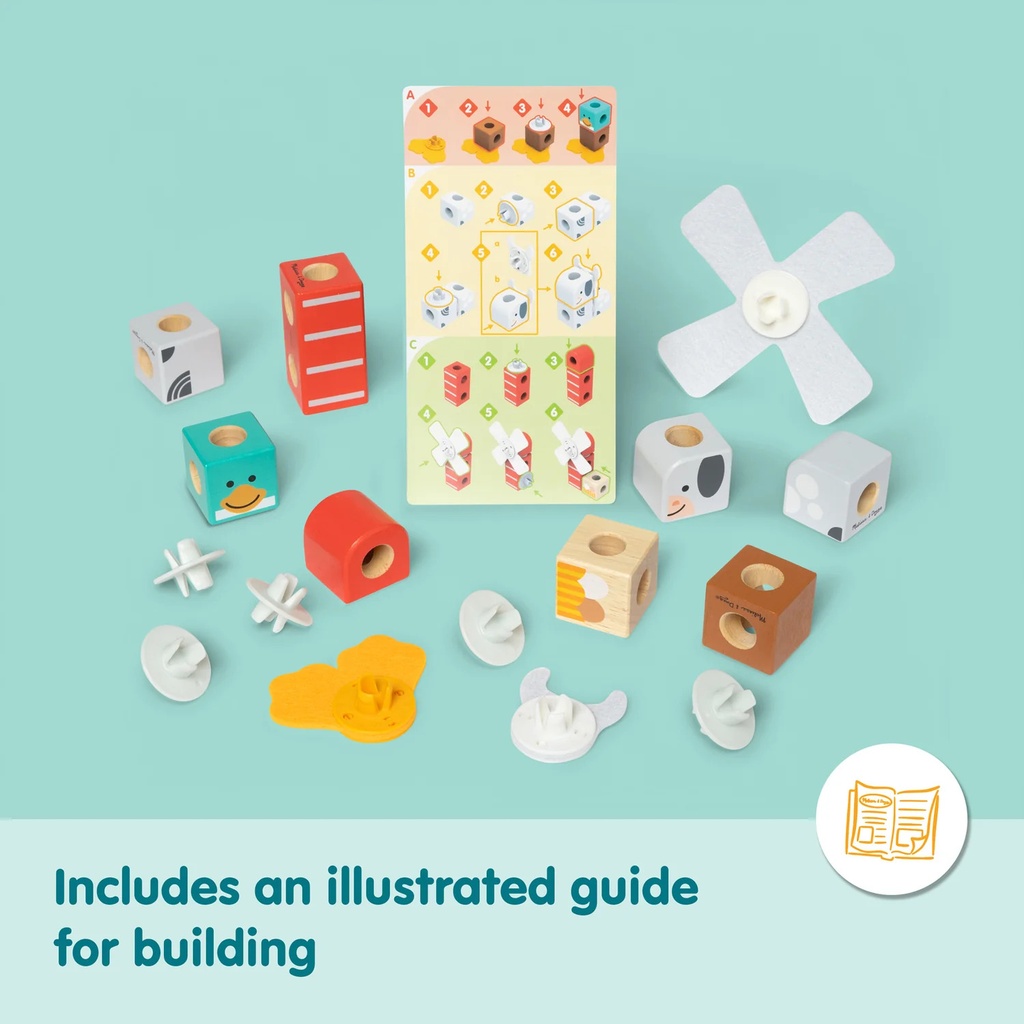 M&D Blockables Farm Friends -6074896