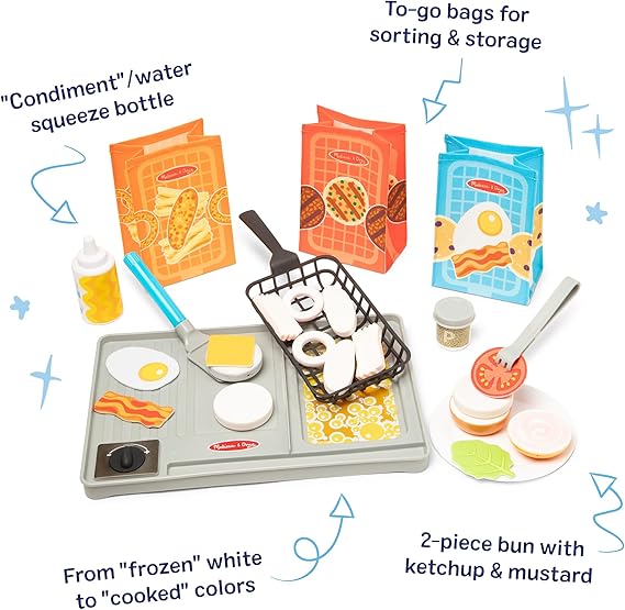 M&D Water Wow! Pretend Play Flip & Fry-6074893