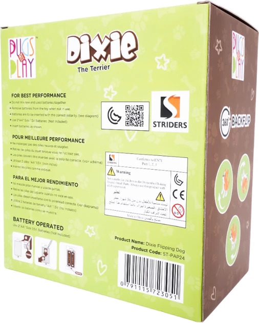 Dixie Flipping Dog-ST-PAP24