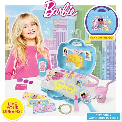 Barbie City Break & Adventure Playset-ST-MAT0110