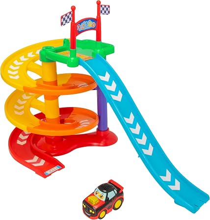 Tiny Teamsterz Beep and Go Twisting Tower -1425002