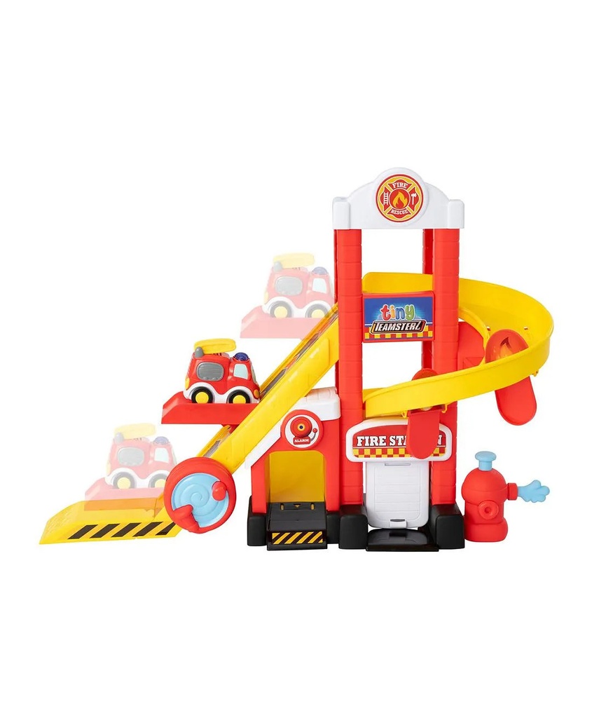 Tiny Teamsterz Beep & Go Emergency HQ  -1425047