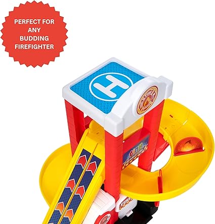 Tiny Teamsterz Beep & Go Emergency HQ  -1425047