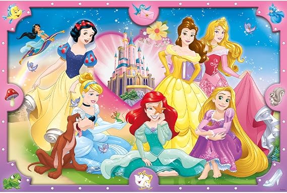 160 XL The pink world of princesses Disney -50025