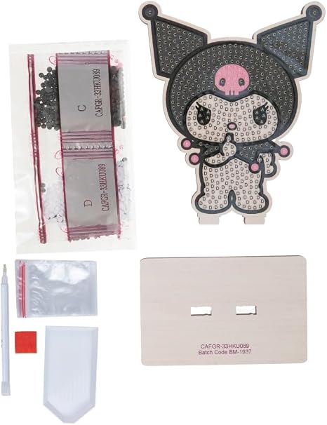 Kuromi Crystal Art Buddy-33HKU089