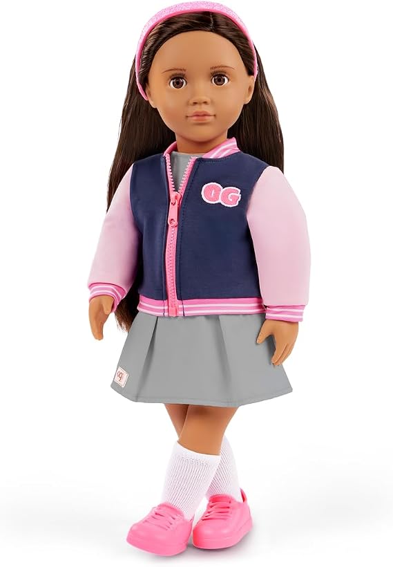 OG Doll w/ School Outfit & Bomber Jacket -BD31741Z