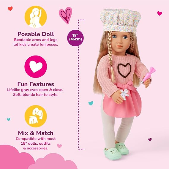 OG Deluxe Baking Doll W/O Book Emery-BD31732Z