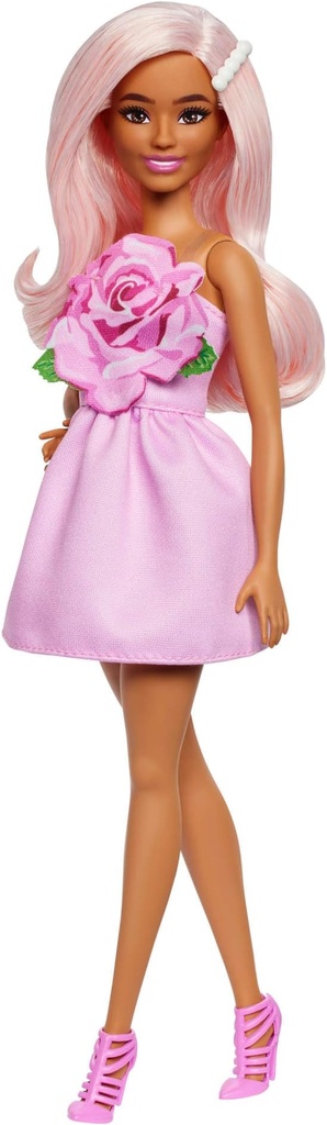 Barbie Fashionistas Doll Pink Rose-HYT94