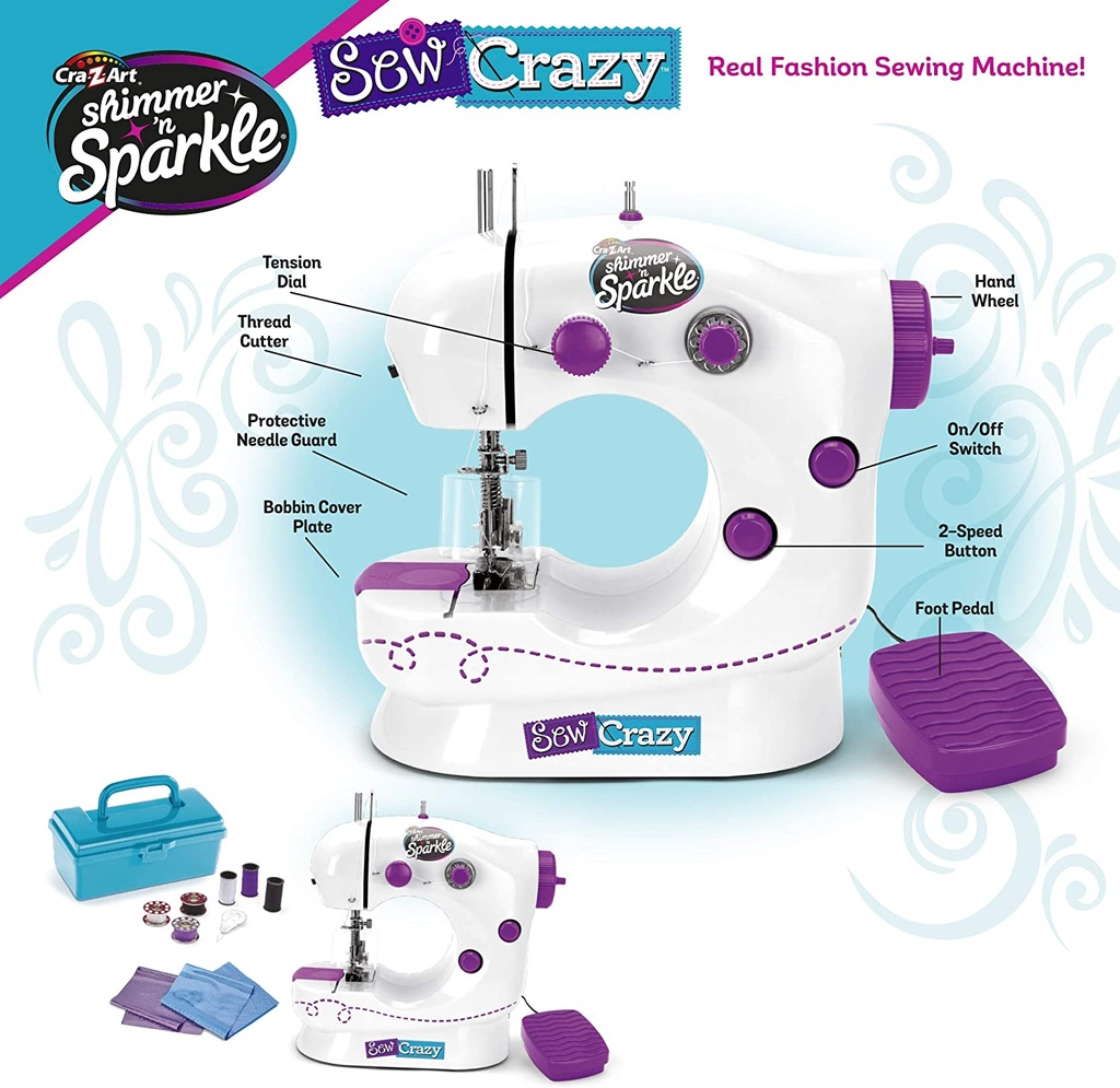 Crazy Sewing Machine - Shimmer 'n Sparkle17524