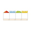 Magnetic and Dry Erase Set castle - Viga 50775