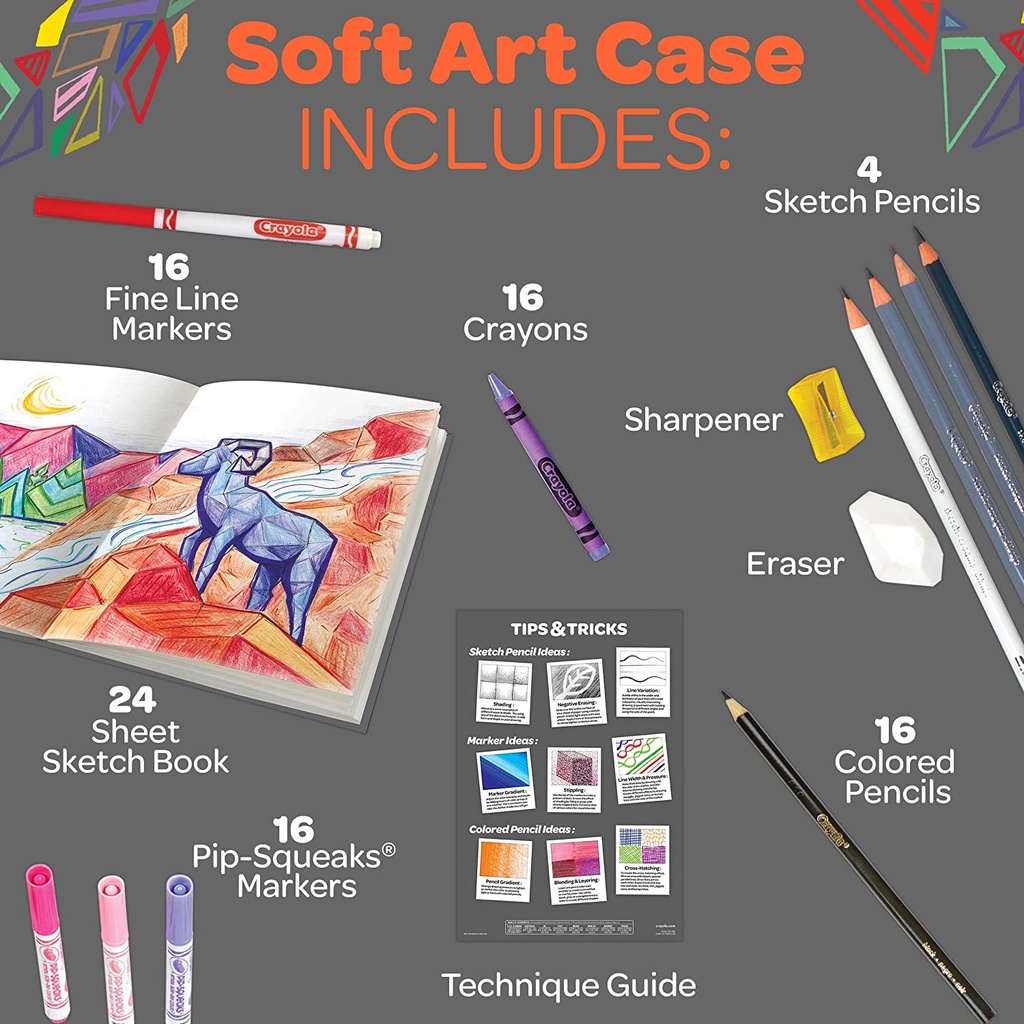 Soft Art Case - Crayola 04-1050