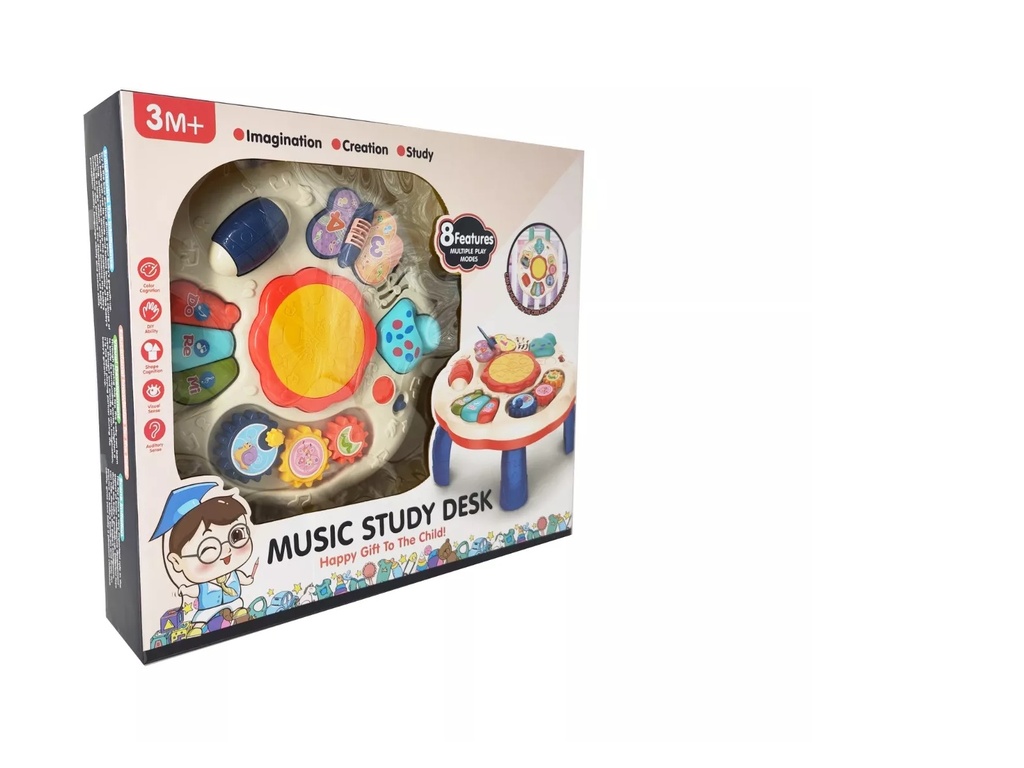 Play & Learn Infant Round Table With Light & Music