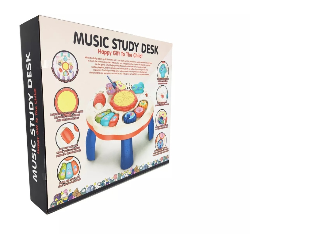 Play & Learn Infant Round Table With Light & Music