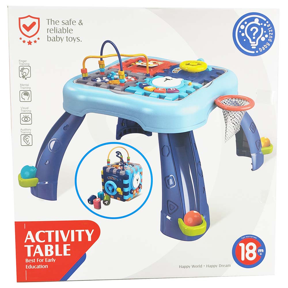 Play & Learn Infant Square Table With Light & Music