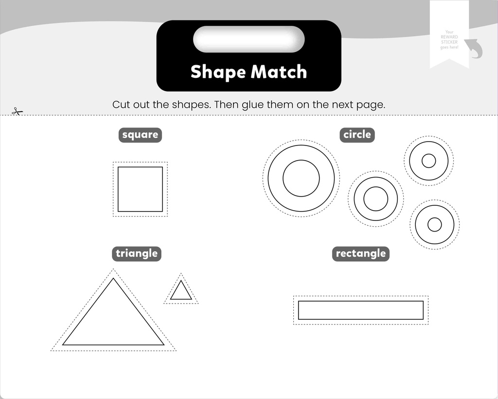 944192 Junior Explorers: My Big Shapes and Colours Pad - 944192