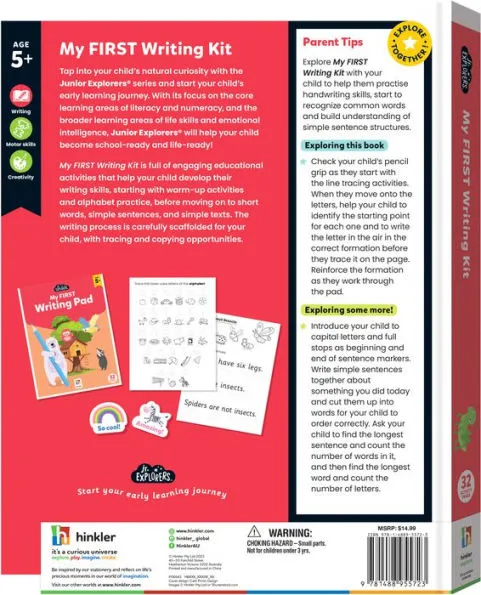 Junior Explorers: My First Writing Kit- 946493HK