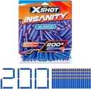 X-SHOT INSANITY 200PK REFILL DARTS FOILBAG-ZURU 36624