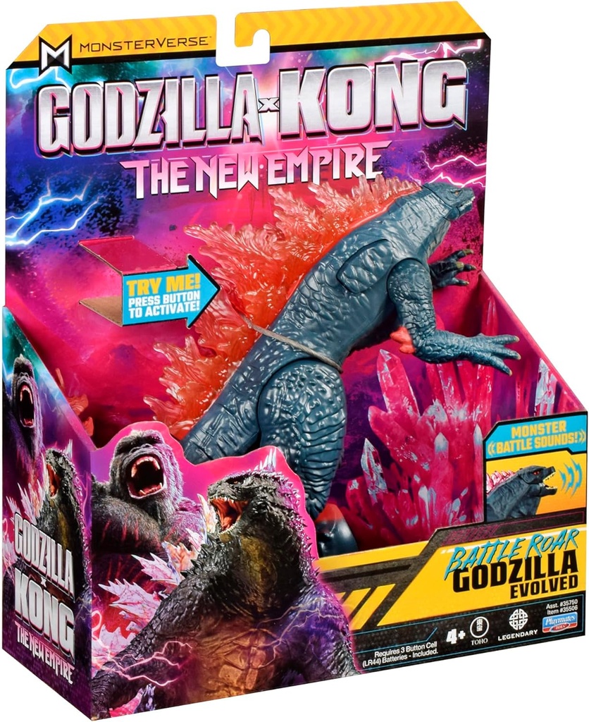 Godzilla x Kong Dlx Fig. 7" Asst. 4-35750