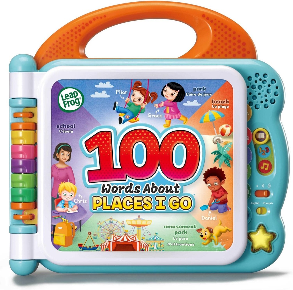 LeapFrog 100 Words About Place I Go Eng+Fr - 80-613043