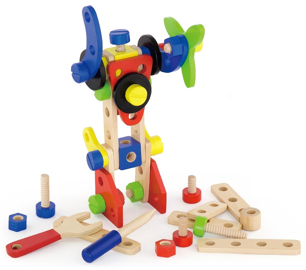 [6934510503826] Construction Block Set 68Pcs - Viga 50382