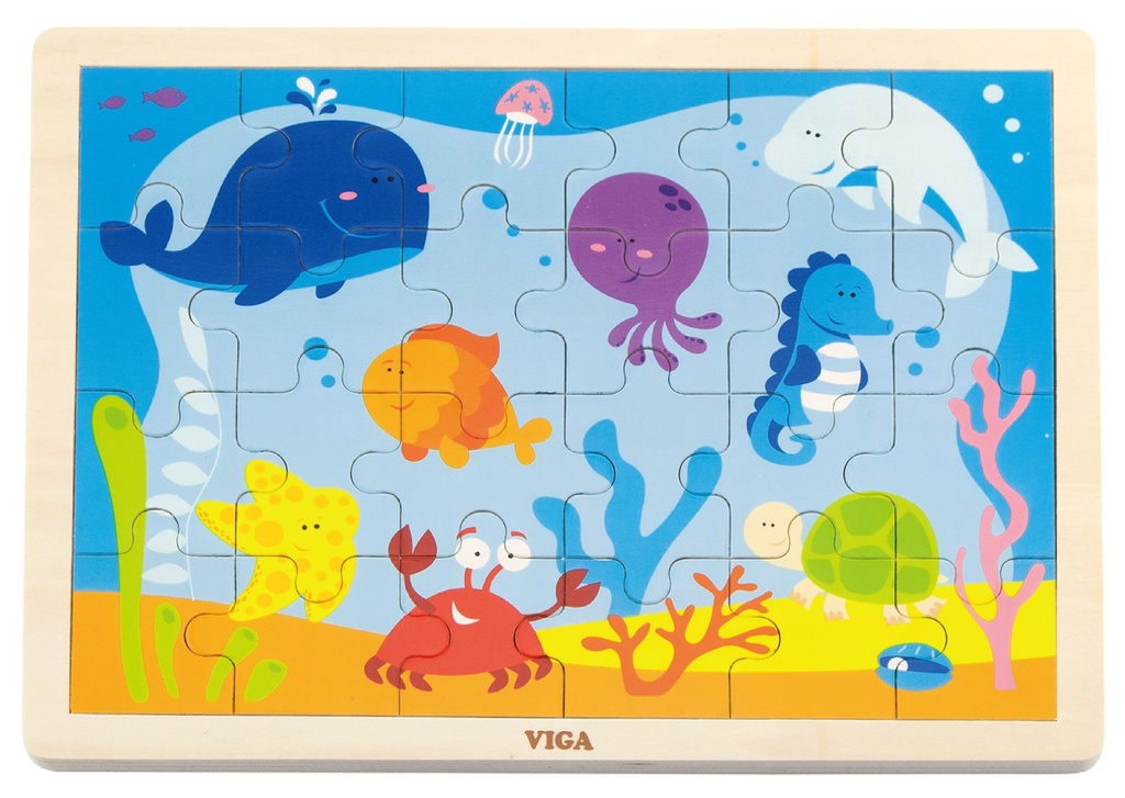 Ocean Puzzle 24Pcs - Viga 50200