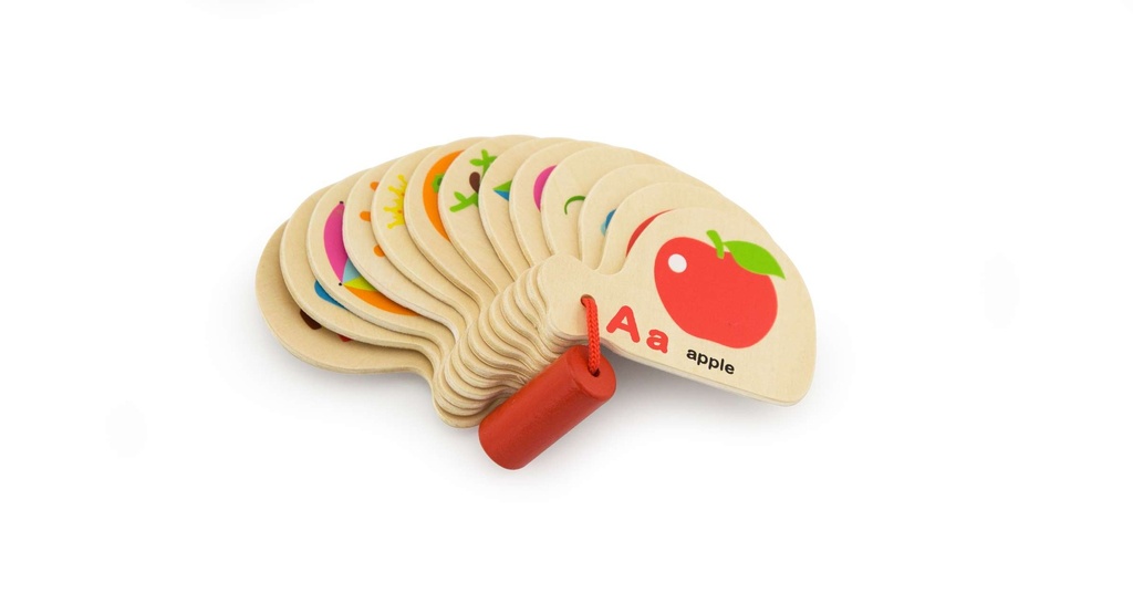 Mini Book Learning Alphabets 13Pcs/Display - Viga 50547